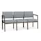 Lesro Lenox 3 Seat Tandem Seating W/ No Center Arms, 64.5 in W 24.5 in L 32 in H LS3101 - alternate 1